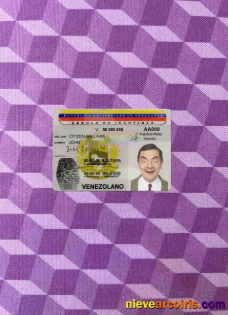 Venezuela ID photolook